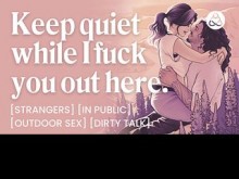 ASMR Audio Porn: Un extraño caliente te folla en una ruta de senderismo - Sexo al aire libre, en público y conversación sucia - Juego de roles de audio erótico para mujeres
