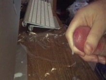 masturbación en cámara lenta, gran carga
