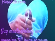 ORGASMO CASERO AMATEUR MASCULINO GIMIENDO CON HABLAR SUCIO HASTA CORRIDA (PORNO DE AUDIO GRATIS PARA MUJERES)