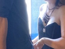Placer perfecto: una suculenta sesión de lamida por la tarde